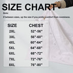 Plus Size Chef Coat Three-Quarter Sleeve for Big and Tall Chef, Camisas de Chef Para Hombre Talla Grande,Big Size Only.