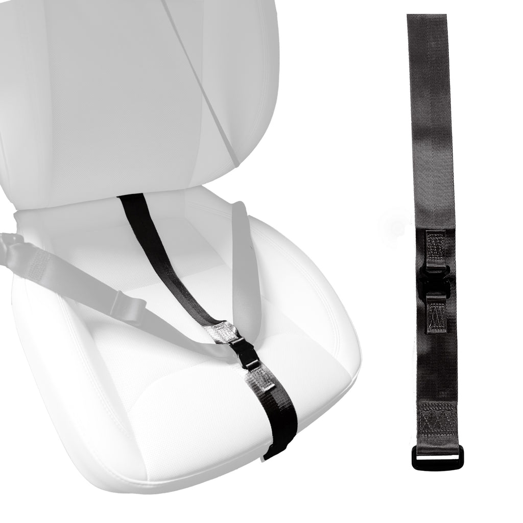 Pregnancy Bump Strap Adjuster for Plus Size People, Belly Discomfort or To-Be Mother. Universal Fit & Tool Free Install.
