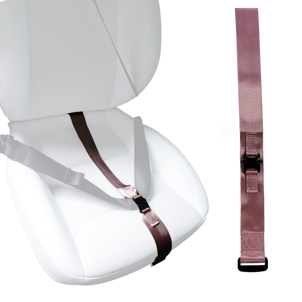 Pregnancy Bump Strap Adjuster for Plus Size People, Belly Discomfort or To-Be Mother. Universal Fit & Tool Free Install.