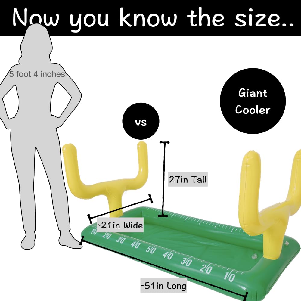 Urby Extra Large Jumbo Inflatable Cooler for Parties, BBQ, Picnic and Events.