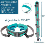 King Mills Transfer Belt with Handles, Physical Therapy Safety Belt,  XL | Fits Waist 39-47 in, for Elderly Walking & Transfer Assistance, Gait Training in Physical Therapy or Daily Life