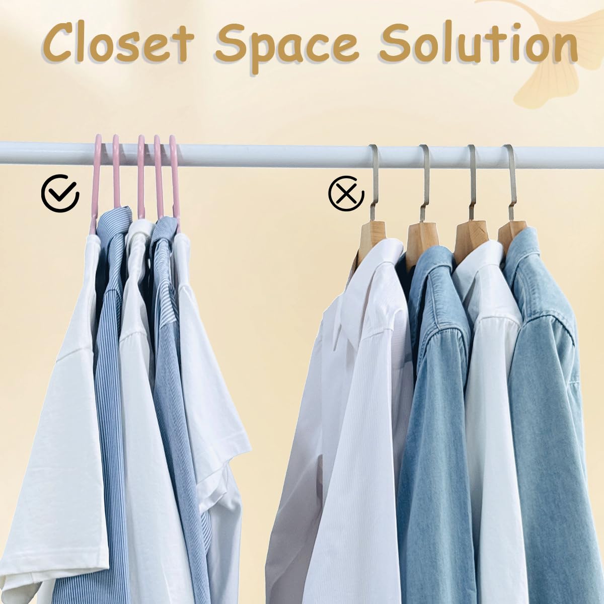 Urby Extra Wide Hangers for Plus Size Clothes, Plastic | Durable, Space-Saving, Ideal for Oversized XL & XXL Shirts, Coats & Dresses
