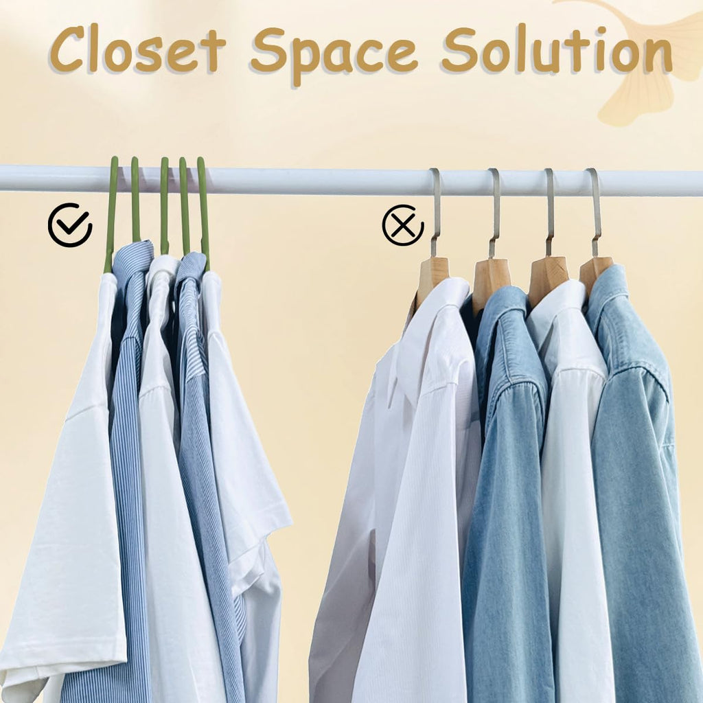 Urby Extra Wide Hangers for Plus Size Clothes, Plastic | Durable, Space-Saving, Ideal for Oversized XL & XXL Shirts, Coats & Dresses