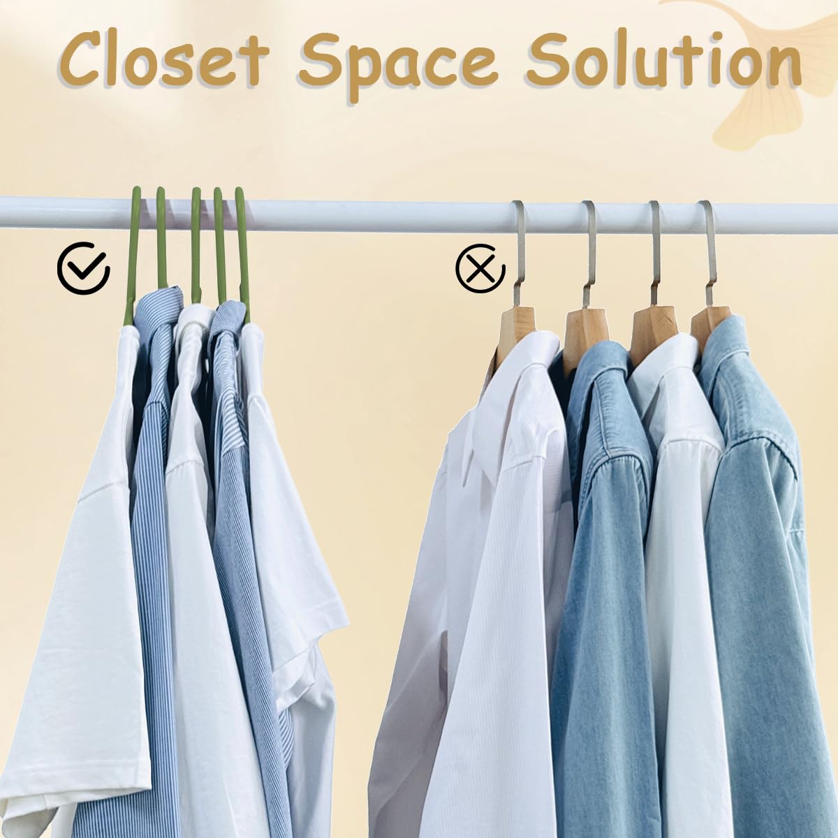 Urby Extra Wide Hangers for Plus Size Clothes, Plastic | Durable, Space-Saving, Ideal for Oversized XL & XXL Shirts, Coats & Dresses