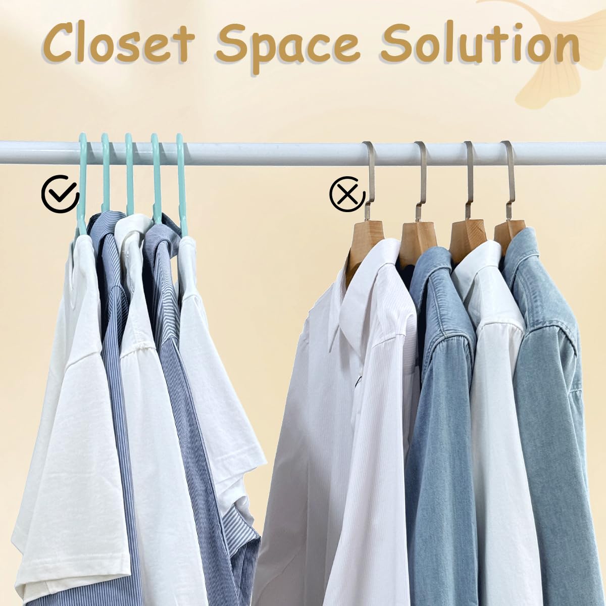 Urby Extra Wide Hangers for Plus Size Clothes, Plastic | Durable, Space-Saving, Ideal for Oversized XL & XXL Shirts, Coats & Dresses