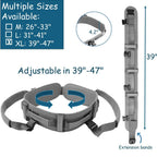 King Mills Transfer Belt with Handles, Physical Therapy Safety Belt,  XL | Fits Waist 39-47 in, for Elderly Walking & Transfer Assistance, Gait Training in Physical Therapy or Daily Life
