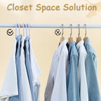 Urby Extra Wide Hangers for Plus Size Clothes, Plastic | Durable, Space-Saving, Ideal for Oversized XL & XXL Shirts, Coats & Dresses