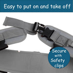 King Mills Transfer Belt with Handles, Physical Therapy Safety Belt,  XL | Fits Waist 39-47 in, for Elderly Walking & Transfer Assistance, Gait Training in Physical Therapy or Daily Life