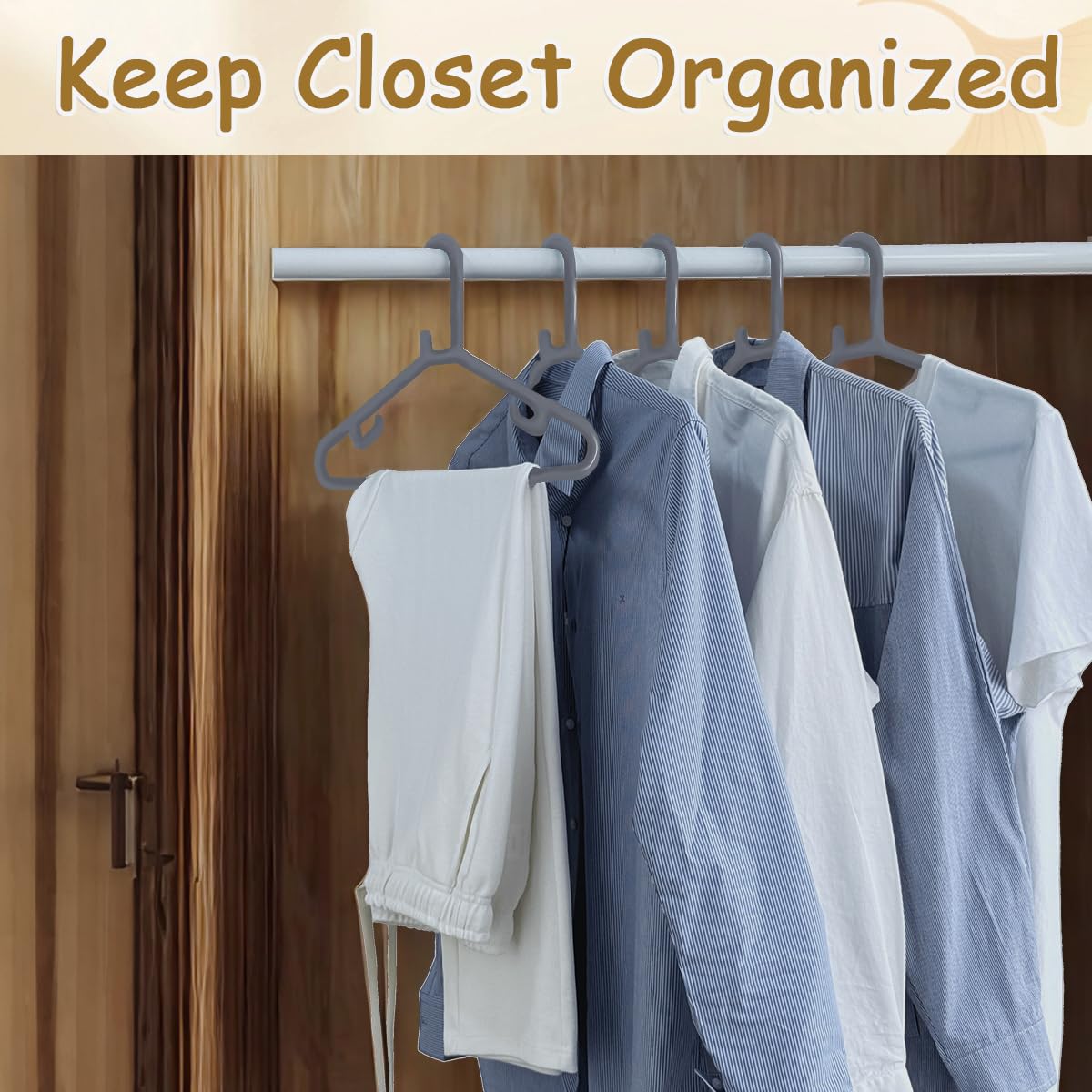 Urby Extra Wide Hangers for Plus Size Clothes, Plastic | Durable, Space-Saving, Ideal for Oversized XL & XXL Shirts, Coats & Dresses