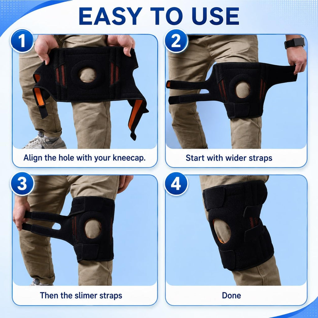 Extra Large Knee Brace,Plus Size Fitting,Extra Large Knee Brace Plus Size for Women & Men