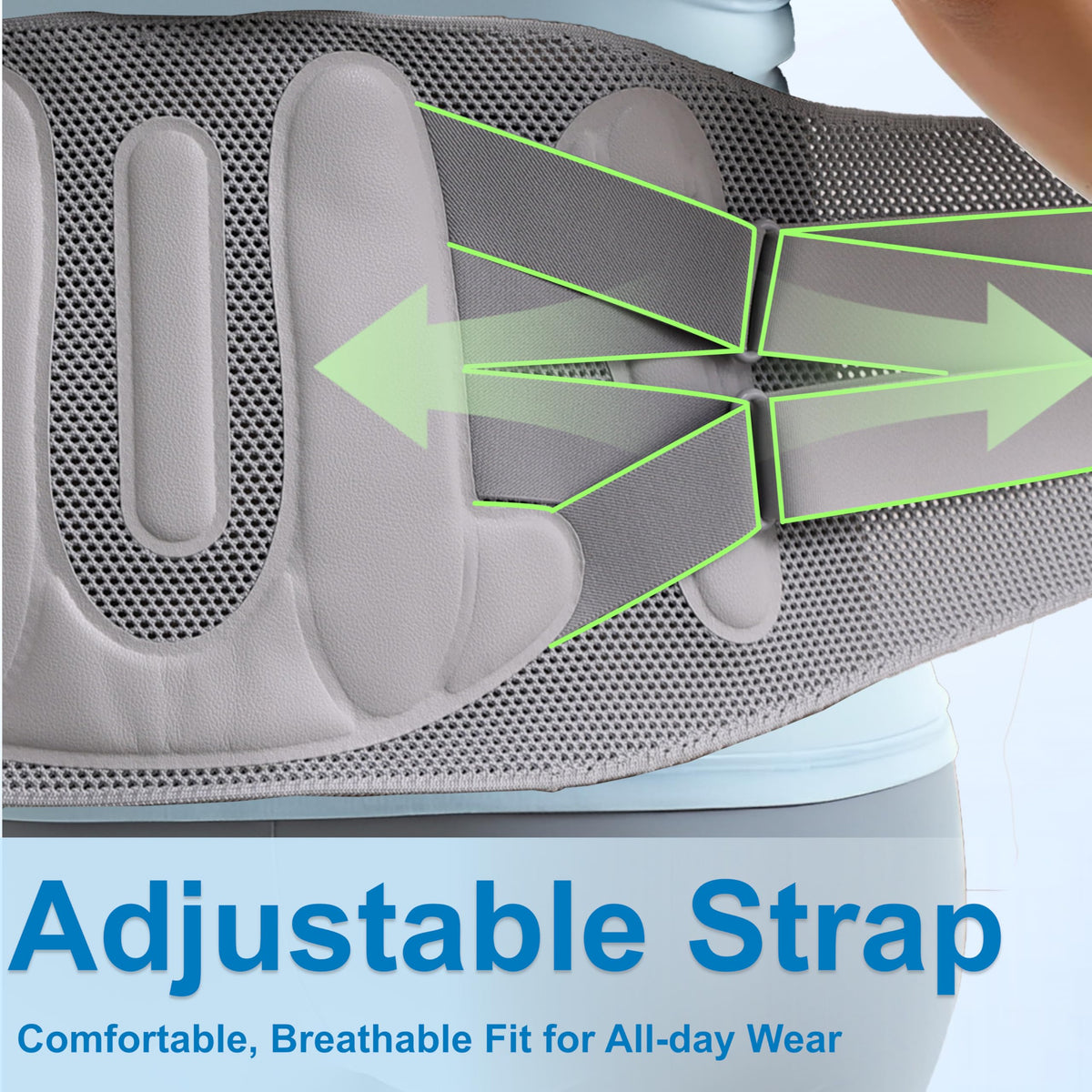 Side Only Version, Dual Stability Panels, Max Version, Plus Size Lower Back Lumbar Wrap Extended Sizing, Lightweight