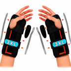Resting Hand Splint,Wrist Brace,King Mills Plus Size Wrist Brace, Extra Large