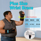 Resting Hand Splint,Wrist Brace,King Mills Plus Size Wrist Brace, Extra Large