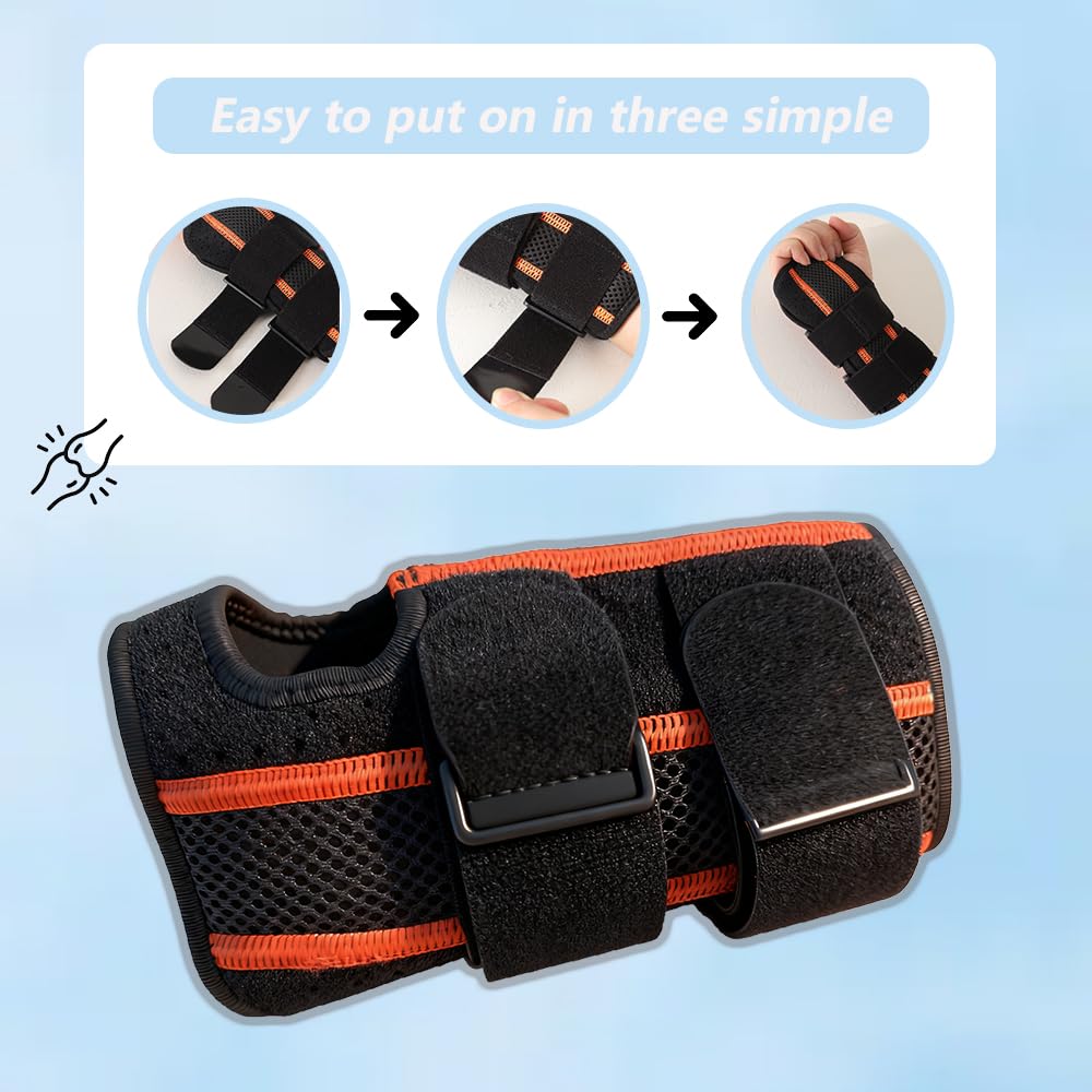 Resting Hand Splint,Wrist Brace,King Mills Plus Size Wrist Brace, Extra Large