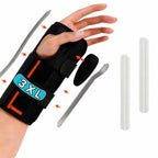 Resting Hand Splint,Wrist Brace,King Mills Plus Size Wrist Brace, Extra Large