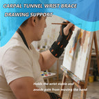 Resting Hand Splint,Wrist Brace,King Mills Plus Size Wrist Brace, Extra Large