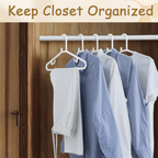 Urby Extra Wide Hangers for Plus Size Clothes, Plastic | Durable, Space-Saving, Ideal for Oversized XL & XXL Shirts, Coats & Dresses