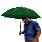 Urby Oversized Large Stick Umbrellas For Rain 2 People similar to Golf Umbrella | Automatic Open. Double Canopy Vented. Plus Size