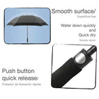 Urby Oversized Large Stick Umbrellas For Rain 2 People similar to Golf Umbrella | Automatic Open. Double Canopy Vented. Plus Size